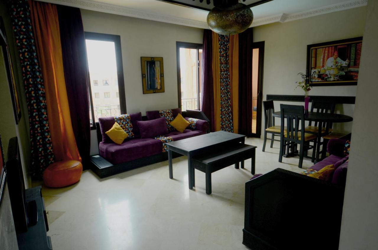 Ferienwohnung Appart Vue Piscine Et Montagne Marrakech Marrakesch Exterior foto