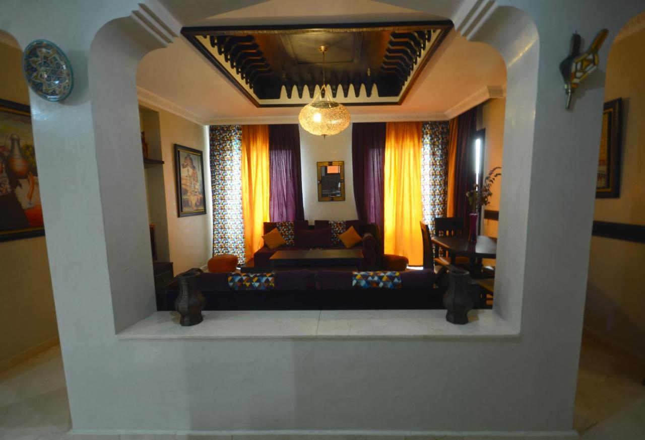 Ferienwohnung Appart Vue Piscine Et Montagne Marrakech Marrakesch Exterior foto